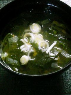わかめとねぎのお味噌汁-レシピのメイン写真