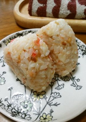カルシウムもとれちゃうおにぎり-レシピのメイン写真