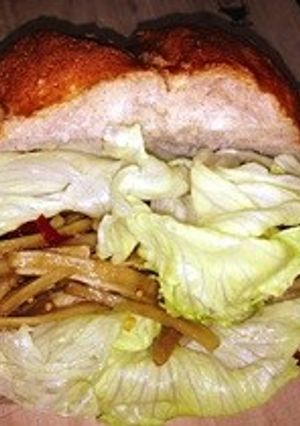 激辛きんぴらフランスパンダイエット-レシピのメイン写真