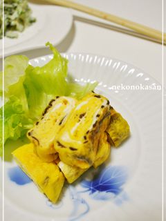 お弁当にも*塩昆布入り卵焼き♬♫-レシピのメイン写真