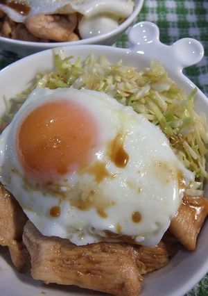 カフェごはん！たっぷりキャベツ丼-レシピのメイン写真