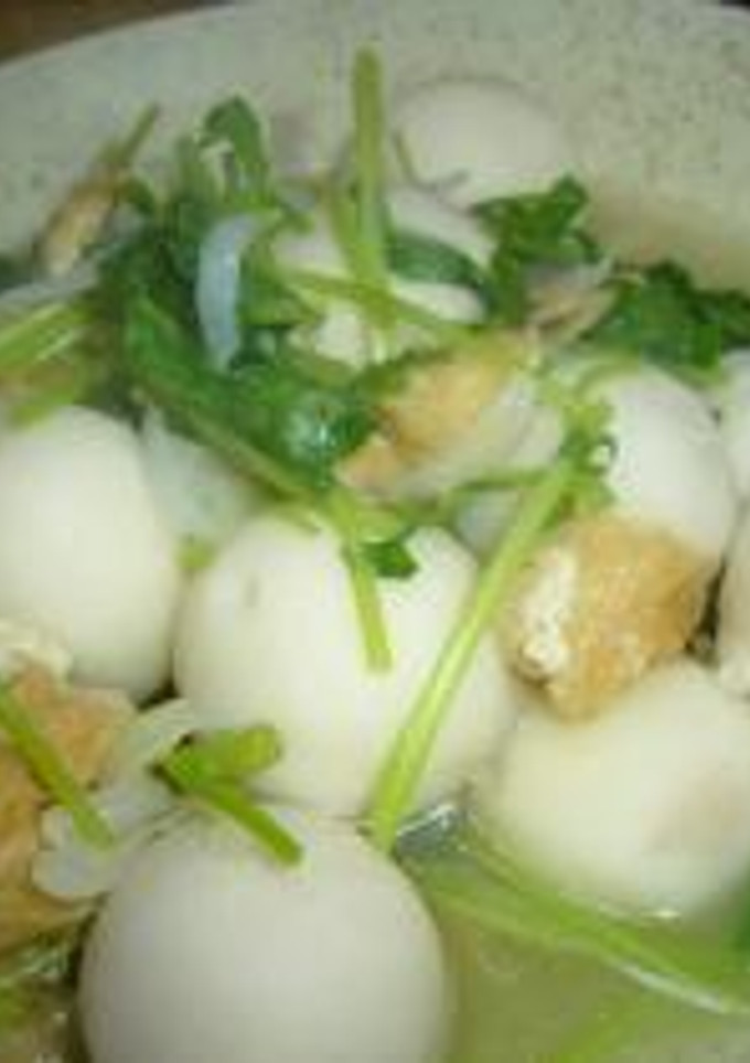 里芋と油揚げの煮物-レシピのメイン写真