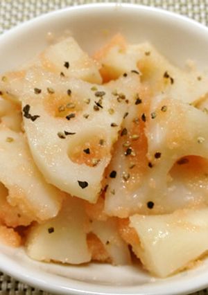 れんこんの明太子和え-レシピのメイン写真