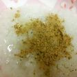 離乳食☆お粥に黒胡麻きなこふりかけ