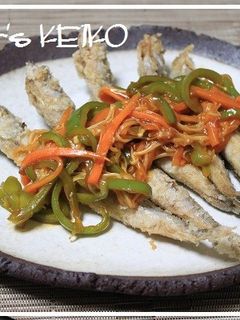 ししゃものから揚げ野菜あん-レシピのメイン写真