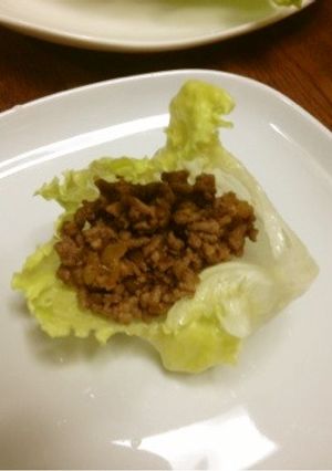 挽き肉☆レタス包み-レシピのメイン写真