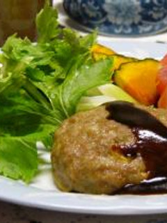 ハンバーグ-レシピのメイン写真