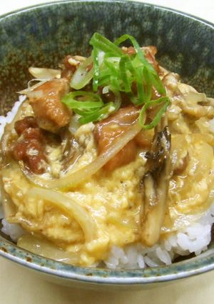 焼き鳥缶詰親子丼ぶり-レシピのメイン写真