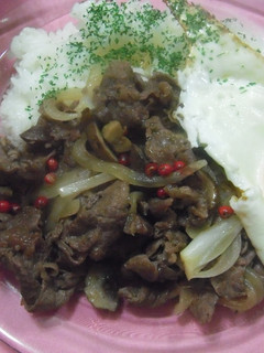 牛バタ丼-レシピのメイン写真