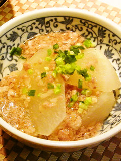 大根の とろ~り そぼろ餡かけ-レシピのメイン写真