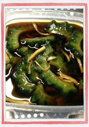 ゴーヤのたまり漬-レシピのメイン写真