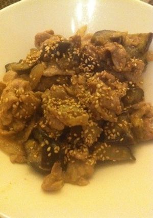 豚ナス味噌炒め-レシピのメイン写真