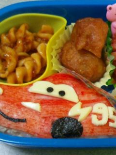 カーズ・マックイーン☆キャラ弁-レシピのメイン写真