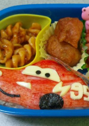 カーズ・マックイーン☆キャラ弁-レシピのメイン写真