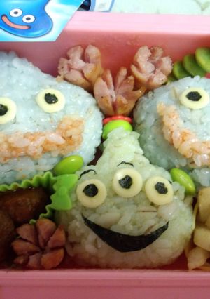 ｷｬﾗ弁☆ｽﾗｲﾑとﾘﾄﾙｸﾞﾘｰﾝﾒﾝ-レシピのメイン写真