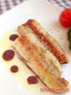 秋刀魚と香草のムニエル バルサミコ酢風味-レシピのメイン写真