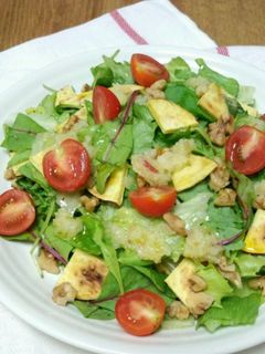 さつまいもの秋味サラダ*りんごドレ-レシピのメイン写真