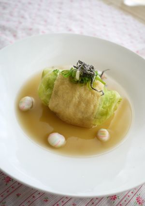 塩こんぶ入りおからでロールキャベツ♪-レシピのメイン写真
