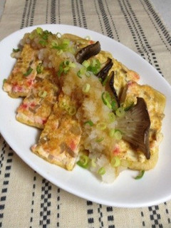 蓮根入り豆腐のキツネ焼き-レシピのメイン写真