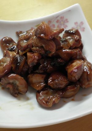 お酒にもご飯にも！簡単！砂肝の甘露煮♪-レシピのメイン写真