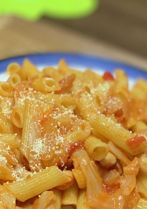 アラビアータ⁈トマト煮をパスタでリメイク-レシピのメイン写真