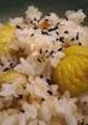 アメリカでも～うちの甘い栗ご飯～-レシピのメイン写真