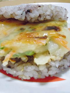 十六穀ごはんのかき揚げバーガー-レシピのメイン写真