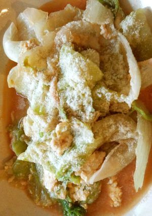 ロールキャベツ風味なレタス炒め-レシピのメイン写真