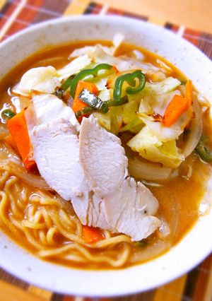 九陽　おから入り味噌ラーメン-レシピのメイン写真
