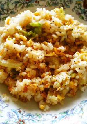 肉なしレタスチャーハン-レシピのメイン写真