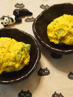 かぼちゃとおからのクリーミーサラダ-レシピのメイン写真