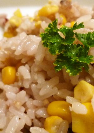 甘くておいしい　ちびっ子コーンライス-レシピのメイン写真