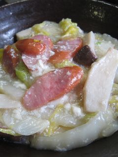ダシダで簡単!とろとろ白菜の豆腐あんかけ-レシピのメイン写真