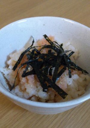ゴマの香り★生たらこの混ぜご飯-レシピのメイン写真