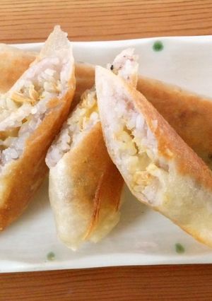 フライパンde雑穀ごはん春巻き-レシピのメイン写真