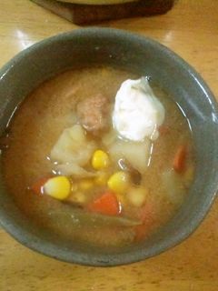 コクうま味噌汁-レシピのメイン写真