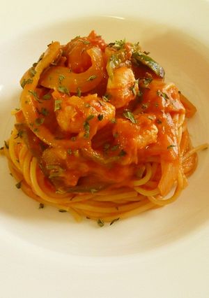 海老の★トマトクリームパスタ★-レシピのメイン写真