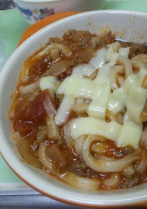 懐かしいけど斬新？トマトうどん-レシピのメイン写真