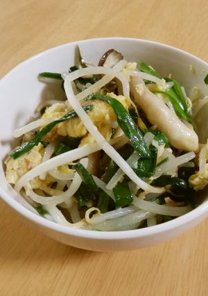 簡単!!にら玉もやし-レシピのメイン写真