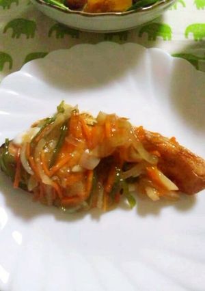 鮭の中華あんかけ♪-レシピのメイン写真