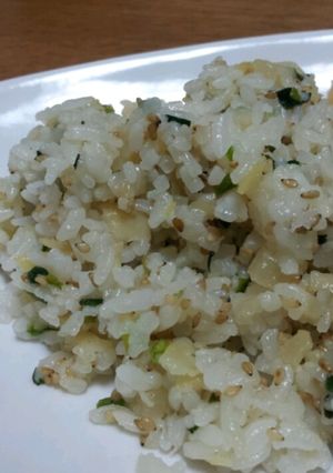 塩麹のたくわんチャーハン-レシピのメイン写真