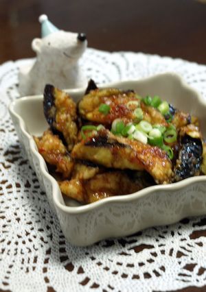 なすの揚げあえ　キムチ味-レシピのメイン写真