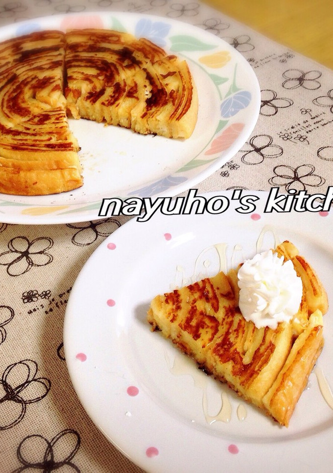 ぐるぐる♪パンみみフレンチトースト-レシピのメイン写真