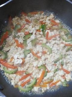 簡単炒り豆腐-レシピのメイン写真