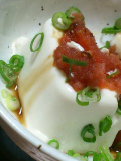 明太子豆腐-レシピのメイン写真