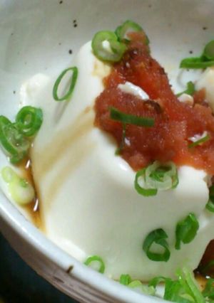 明太子豆腐-レシピのメイン写真