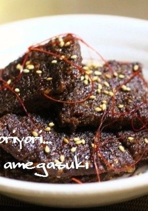 牛ひき肉の韓国風佃煮。-レシピのメイン写真