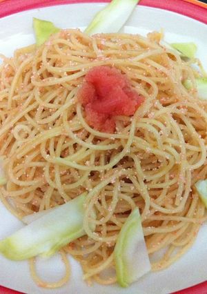 シンプル★明太子スパゲティ-レシピのメイン写真