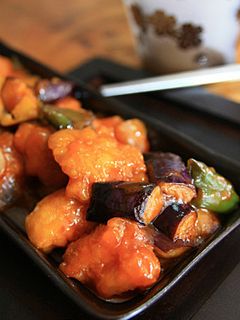 鶏の唐揚げのリメイクは酢鶏に決まり!-レシピのメイン写真