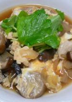 麩入り親子煮-レシピのメイン写真